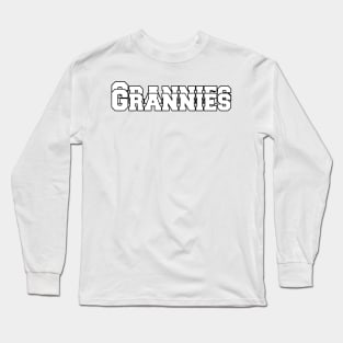 Death metal bluey grannies rita & janet Long Sleeve T-Shirt